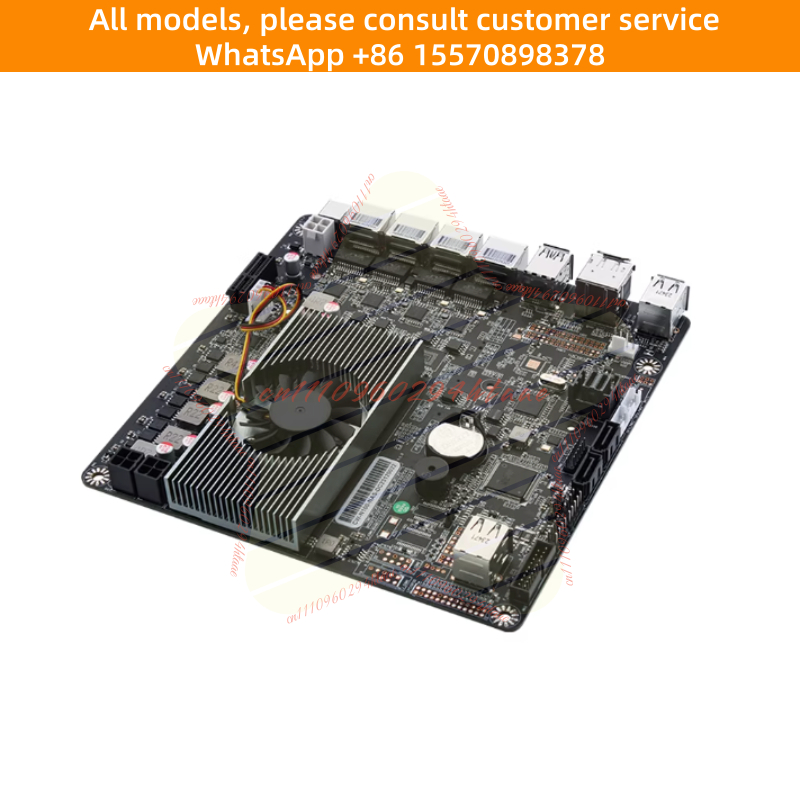 Nas Motherboard N100 6 Sata - N100 미니 ITX NAS 마더보드 6베이