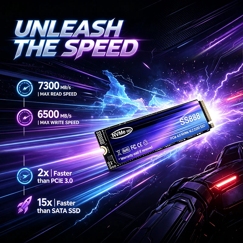 SS888 M.2 NVMe PCIe 4.0 SSD, 7 - M.2 Nvme 4Tb Pcie 4.0 Ssd 리뷰 및 가격