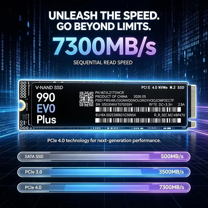 새로운 990 EVO Plus M.2 2280 NVMe - M.2 Nvme 4Tb Pcie 4.0 Ssd 리뷰 및 가격