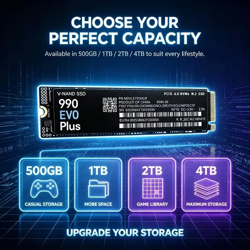 새로운 990 EVO Plus M.2 2280 NVMe - M.2 Nvme 4Tb Pcie 4.0 Ssd 리뷰 및 가격