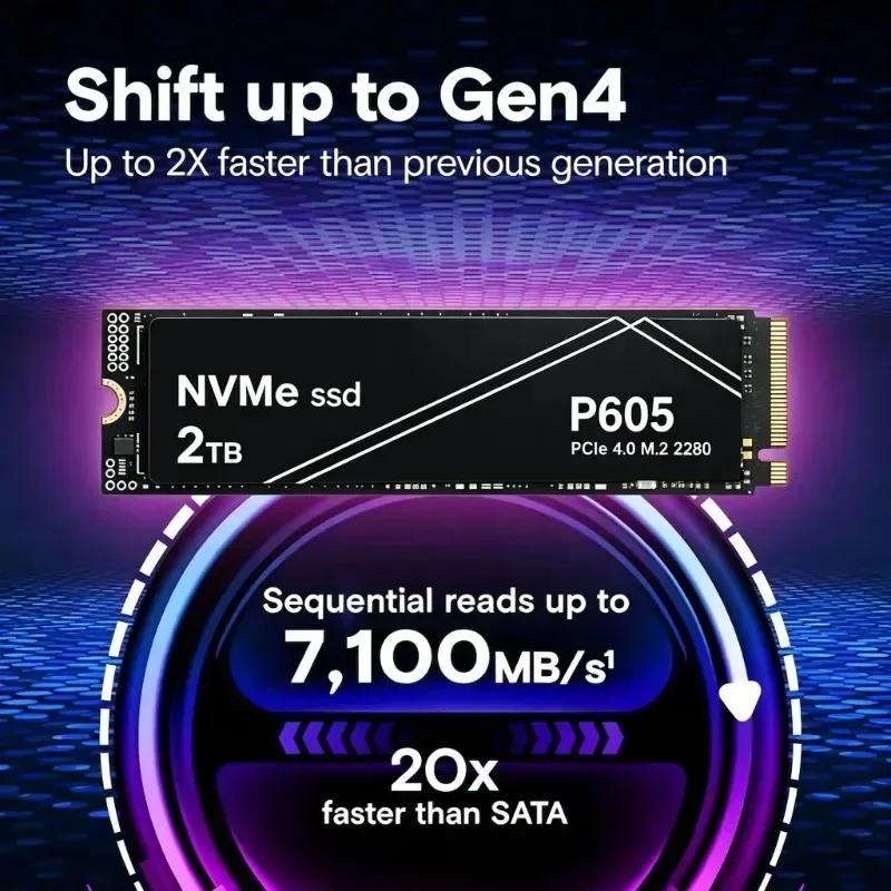 P605 NVMe SSD, 7100MB/s, PCIe  - M.2 Nvme 4Tb Pcie 4.0 Ssd 리뷰 및 가격