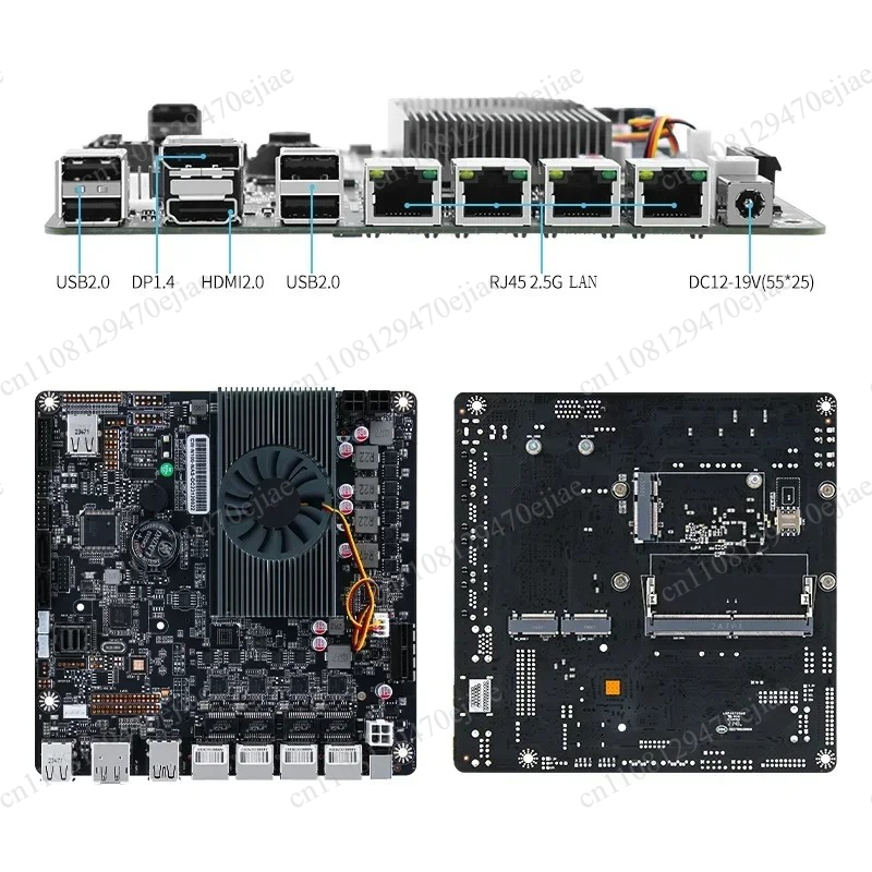 N100 6베이 NAS 마더보드, 미니 ITX, 4개의 - Nas Motherboard N100 6 Sata 리뷰 및 가격