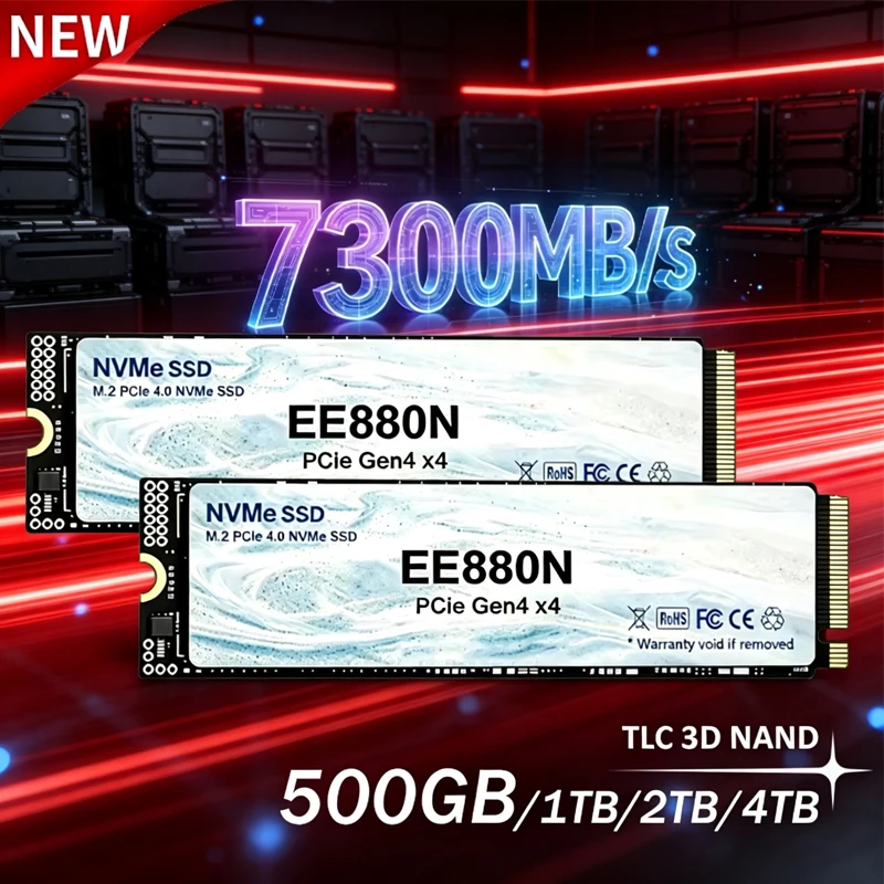 2026년형 EE880N 고속 SSD, 7300MB/s - M.2 Nvme 4Tb Pcie 4.0 Ssd 리뷰 및 가격